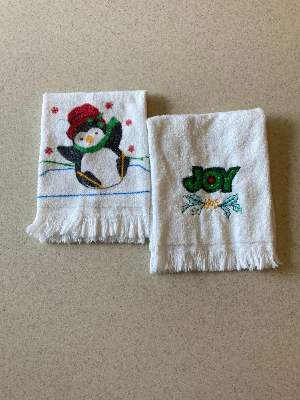 Bathroom Towel Bundle - 4 Pc. Holiday Decorative